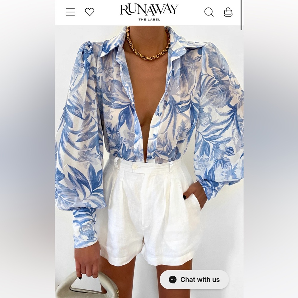Runaway the Label Fleetwood Blouse